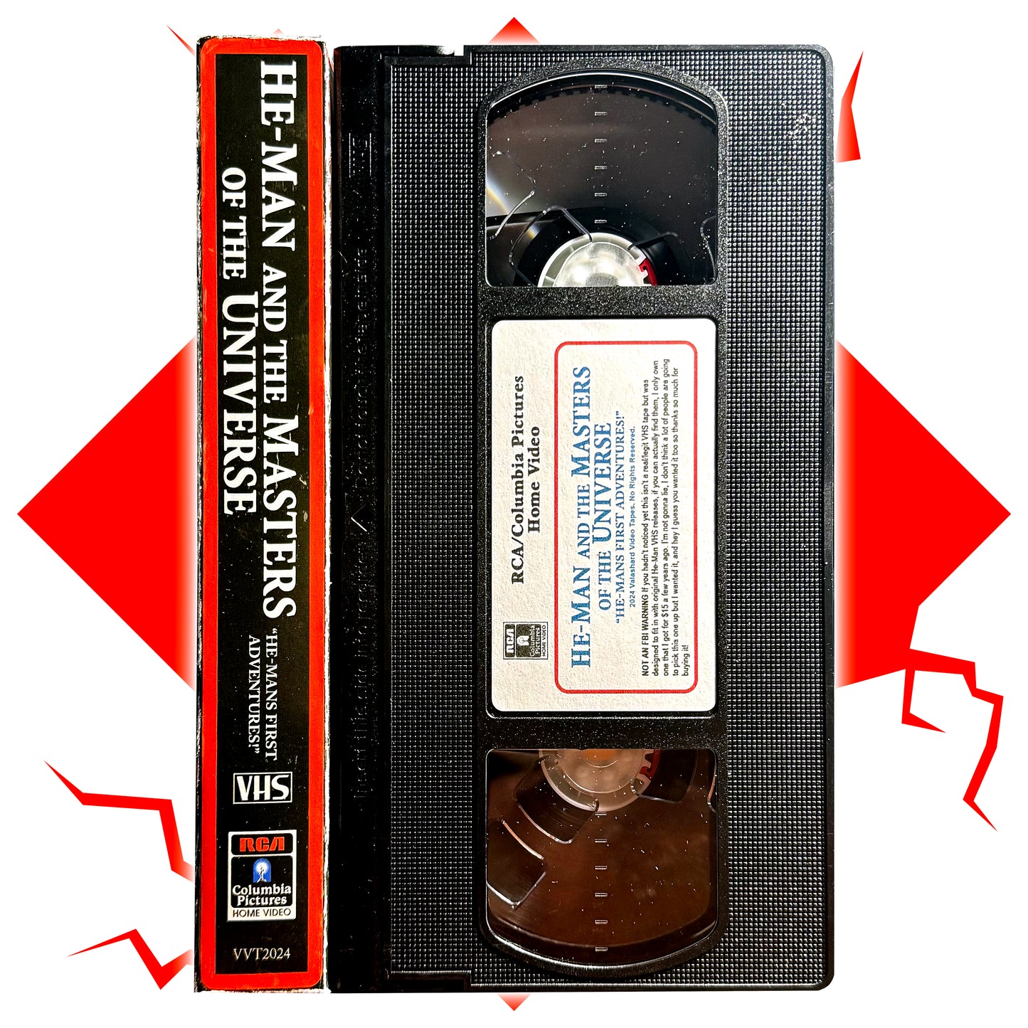 HE-MANS FIRST ADVENTURES VHS