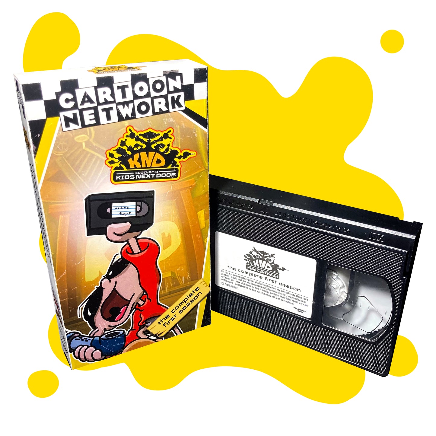 KIDS NEXT DOOR SEASON 1 VHS