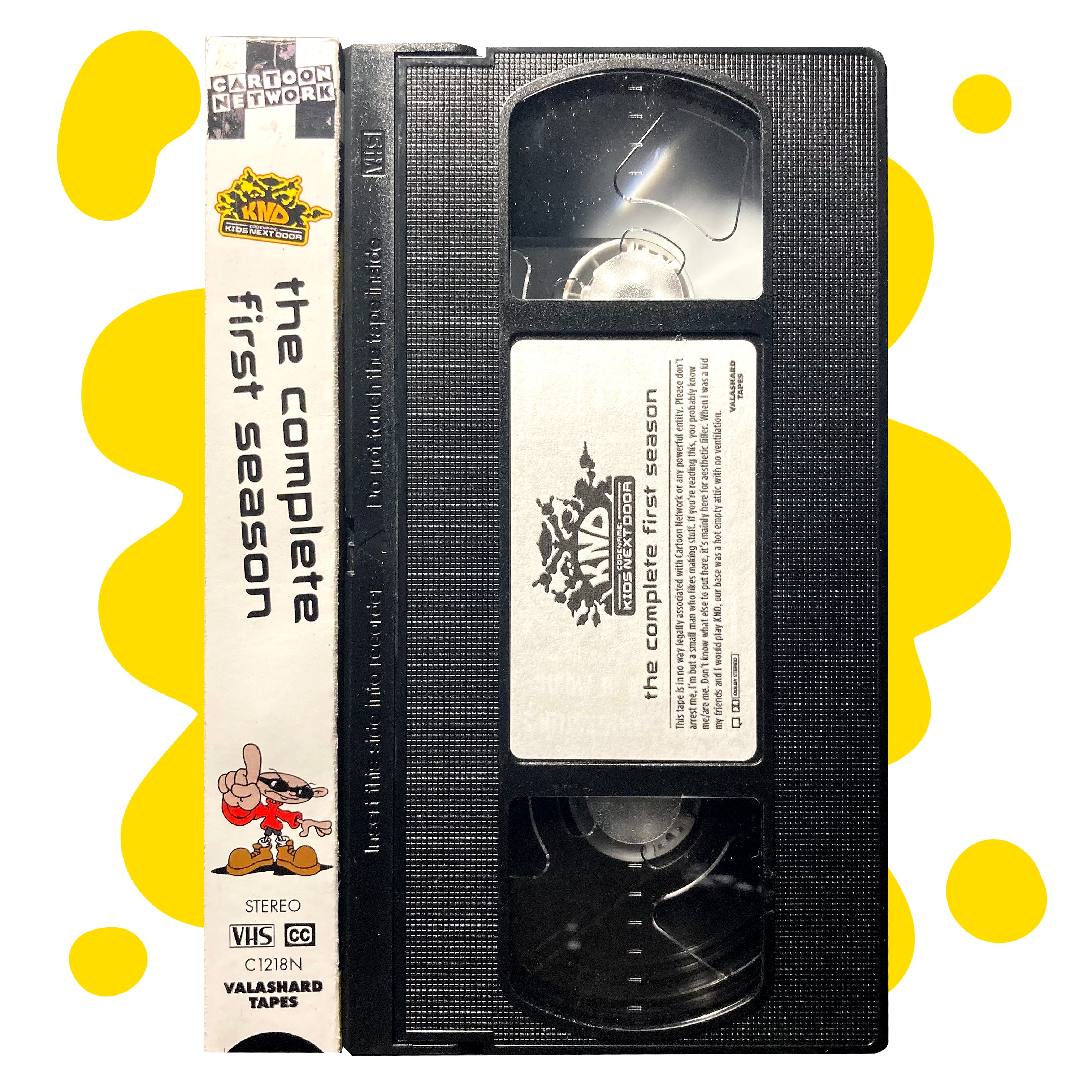 KIDS NEXT DOOR SEASON 1 VHS – Valashard Video Tapes