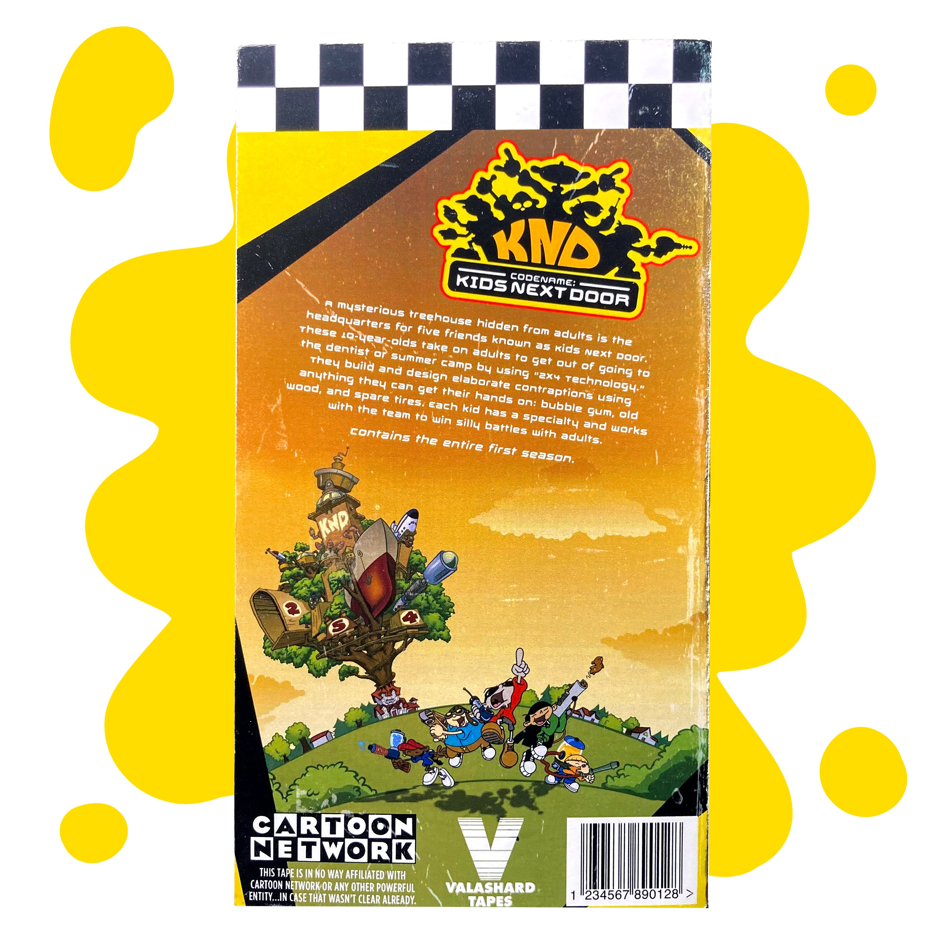 KIDS NEXT DOOR SEASON 1 VHS – Valashard Video Tapes