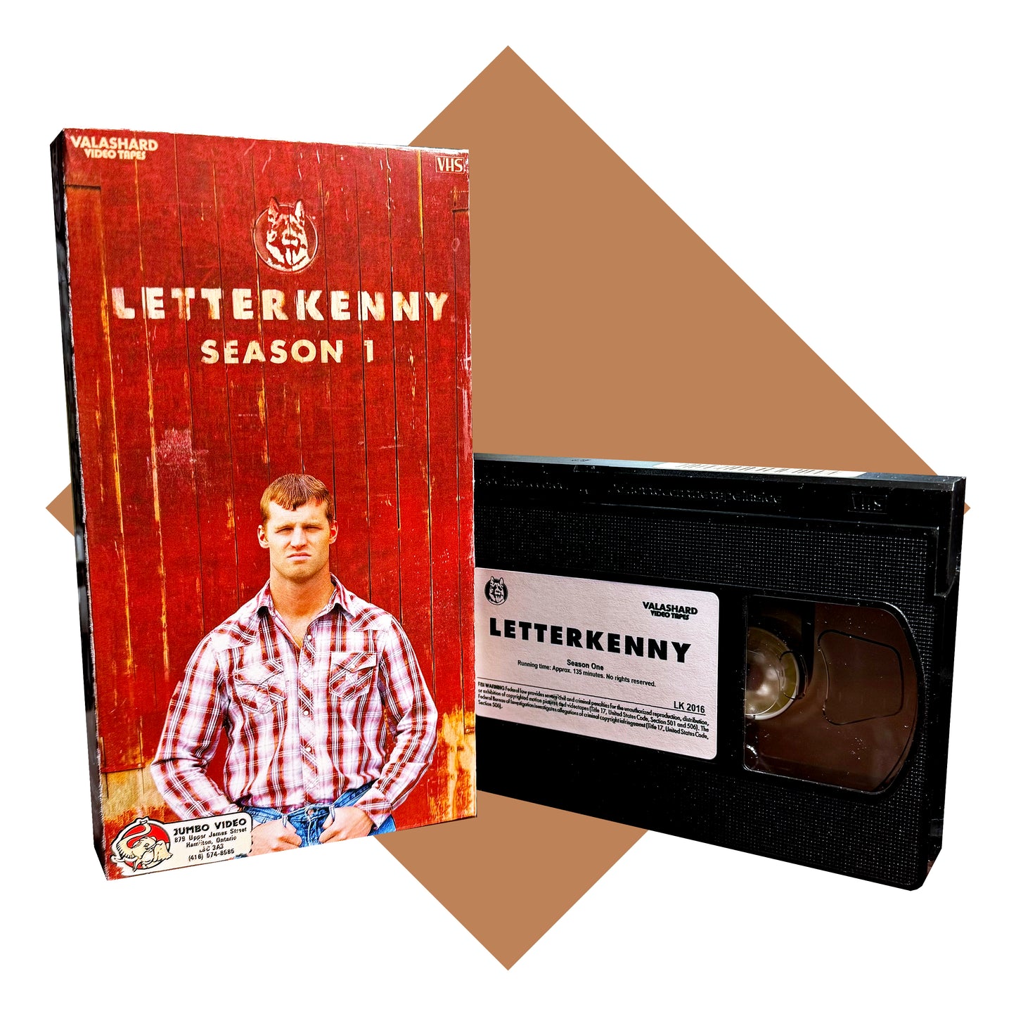 LETTERKENNY SEASON 1 VHS