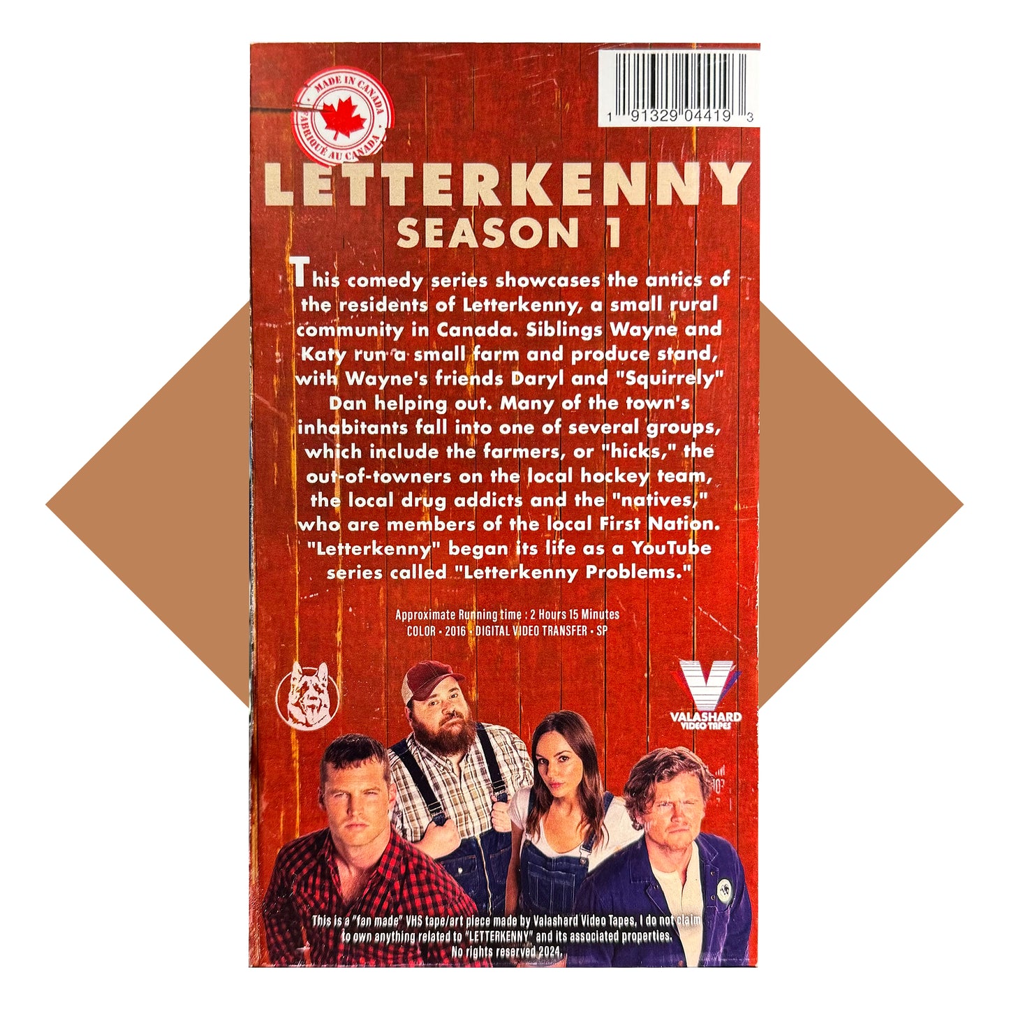 LETTERKENNY SEASON 1 VHS