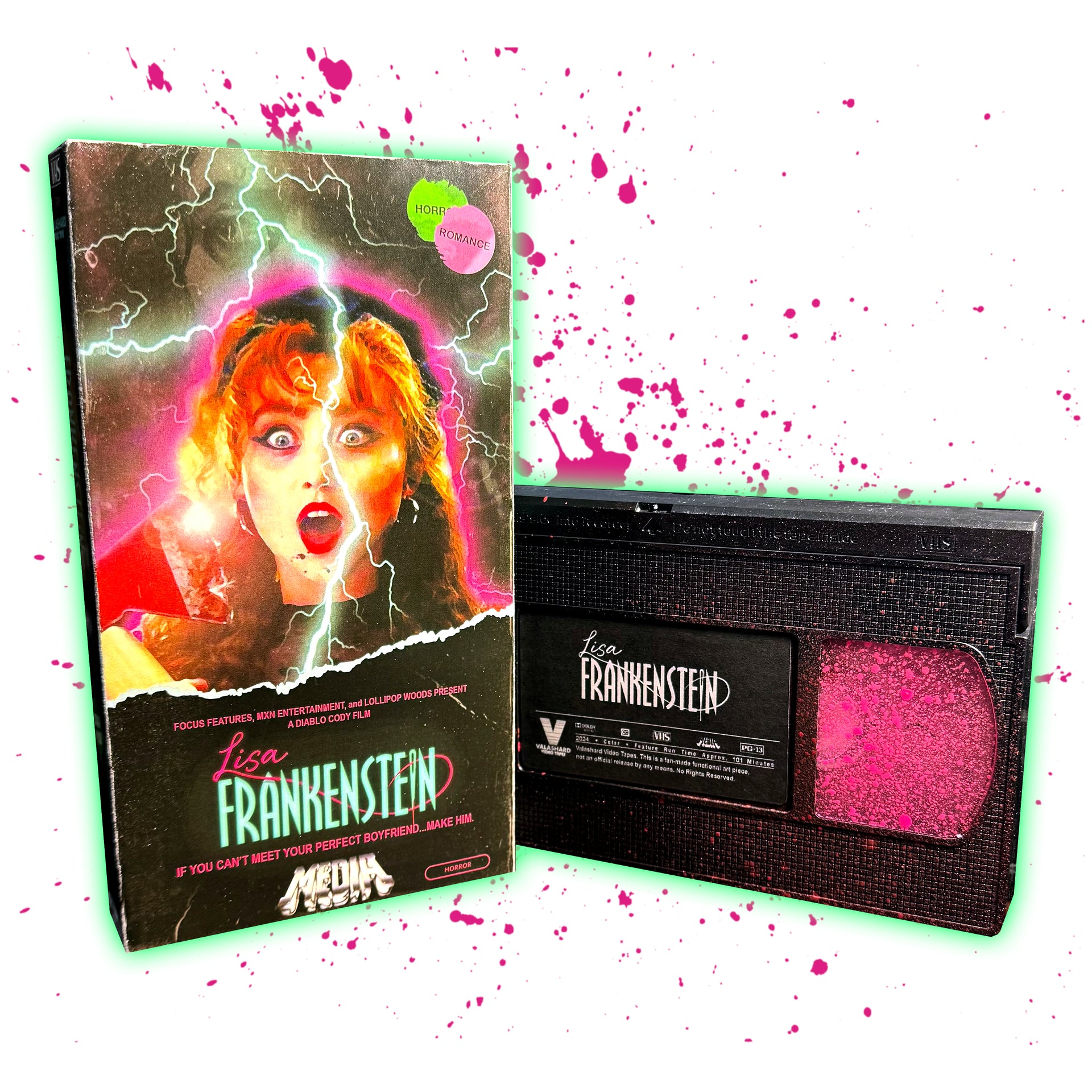 LISA FRANKENSTEIN VHS – Valashard Video Tapes