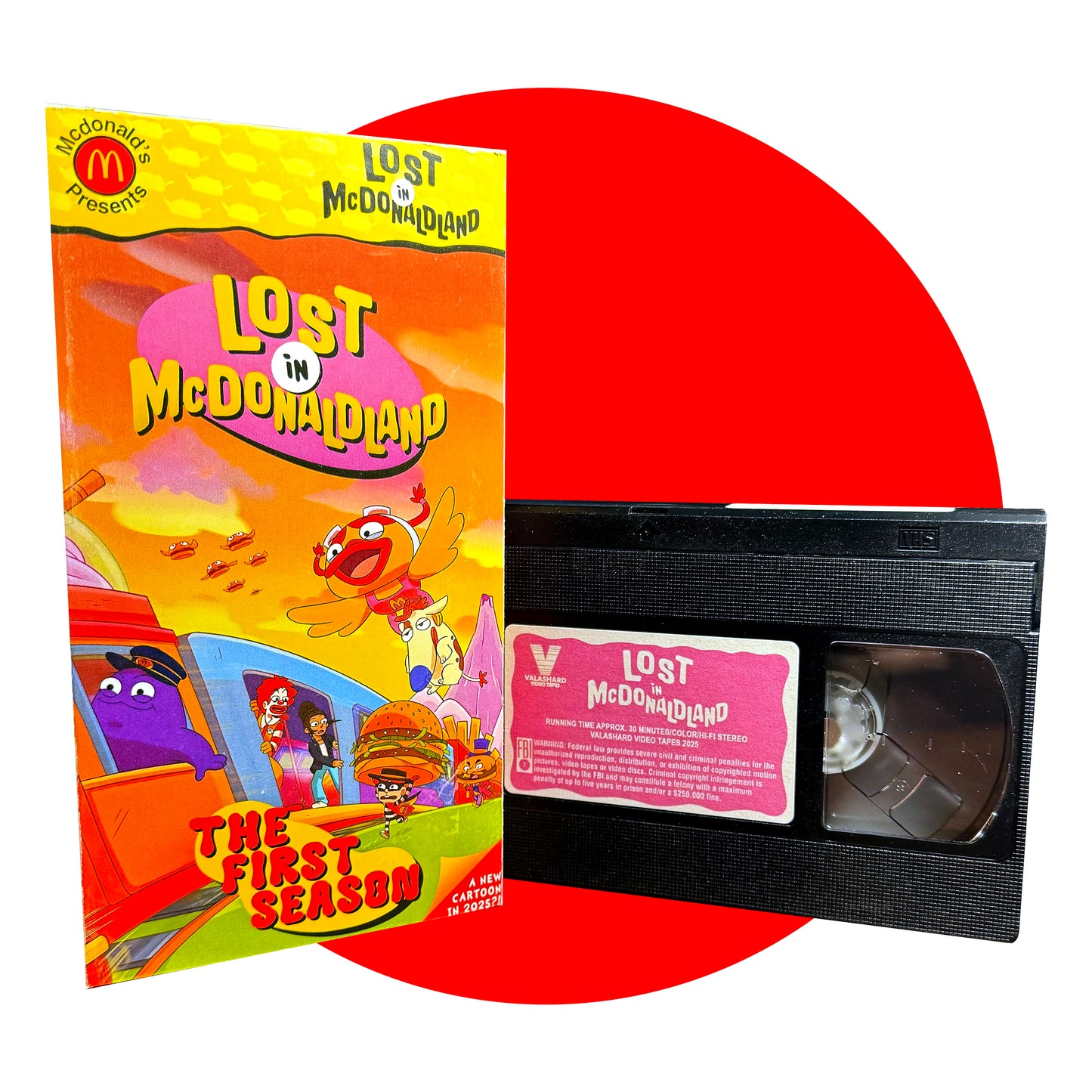 LOST IN MCDONALDLAND VHS