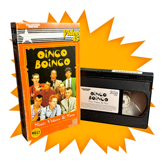 OINGO BOINGO MUSIC VIDEOS VHS