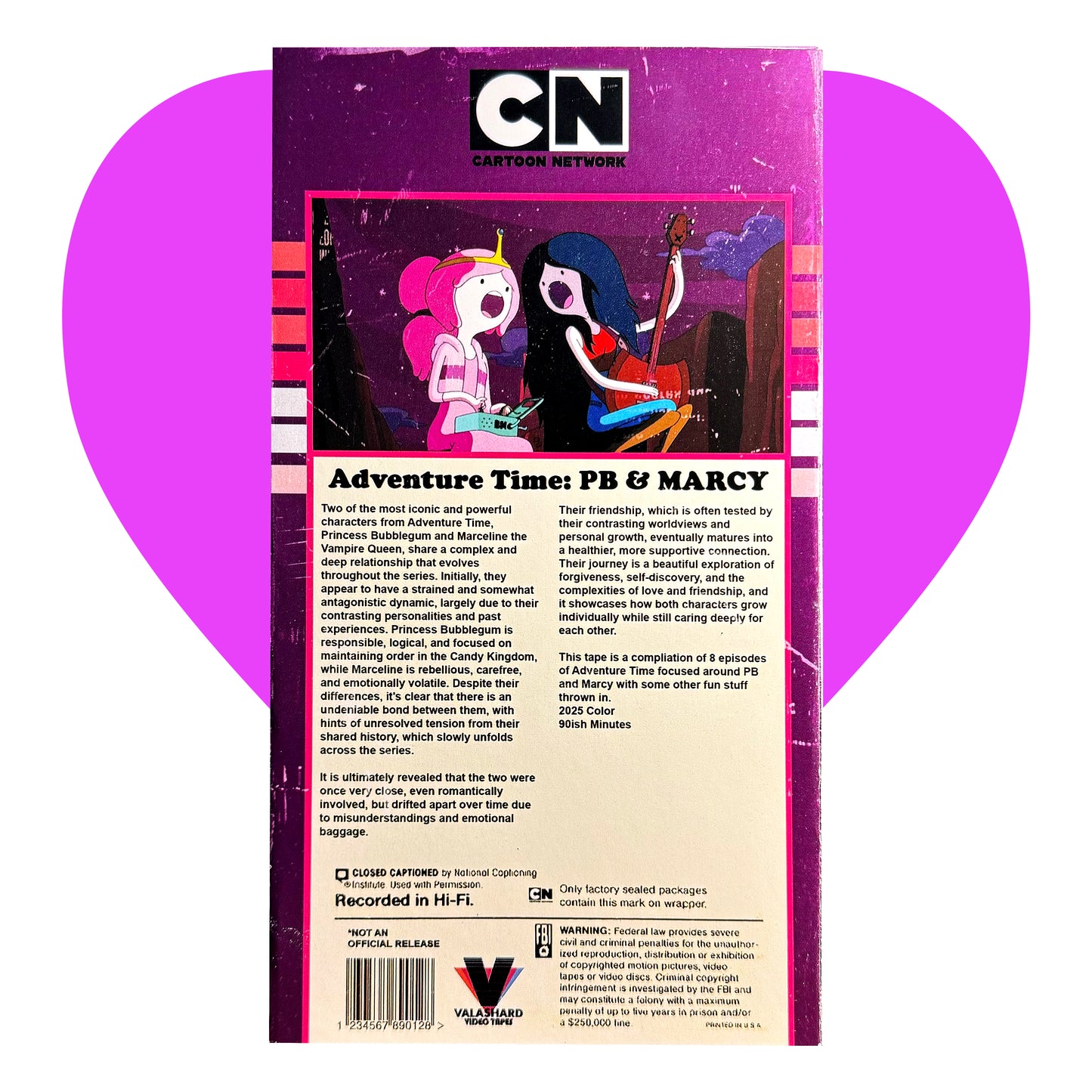 ADVENTURE TIME PB & MARCY VHS