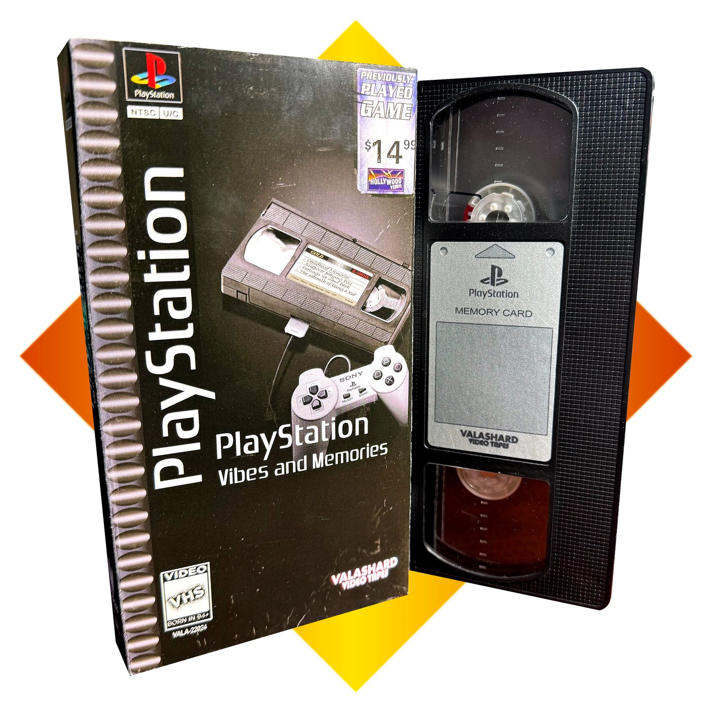 PS1 VIBES AND MEMORIES VHS