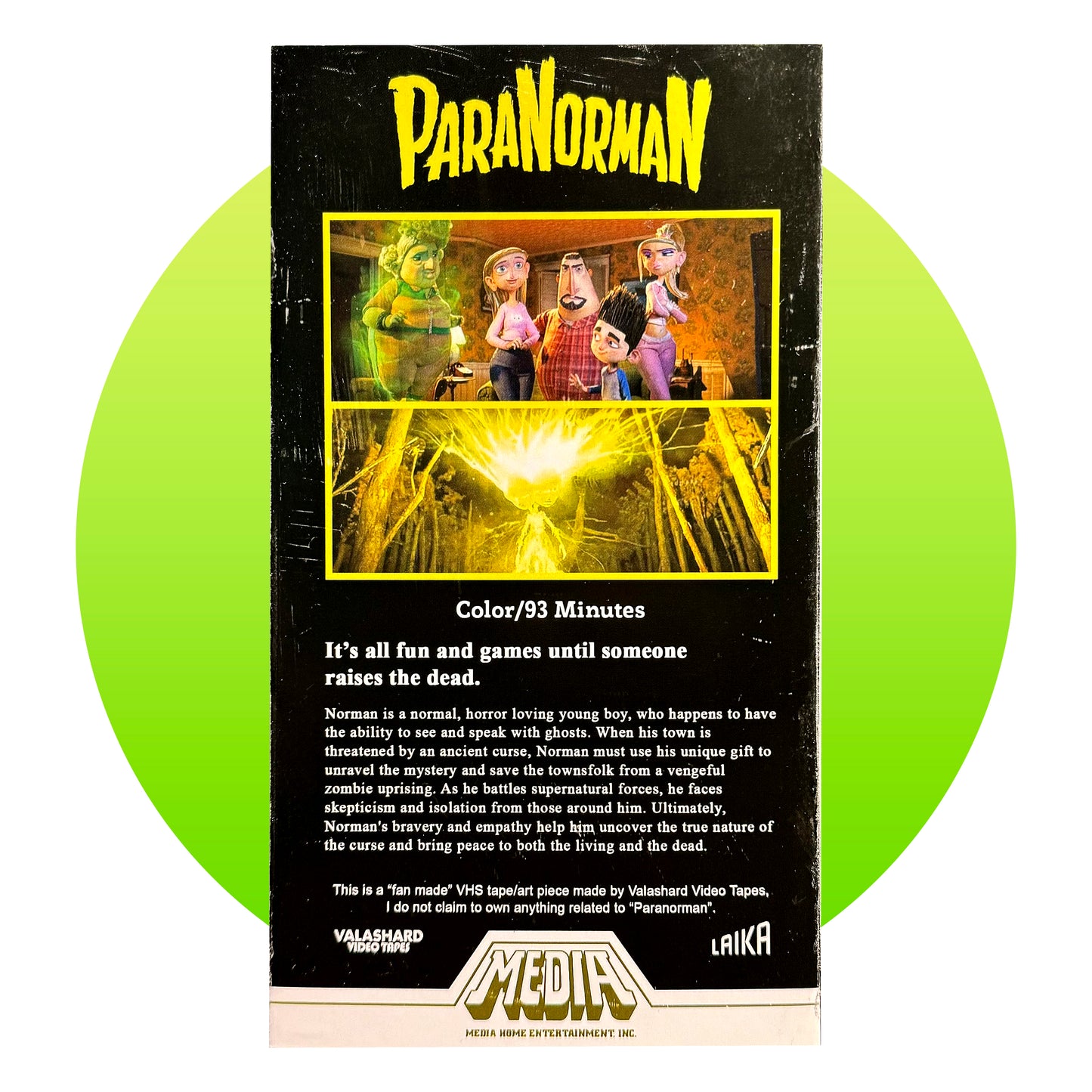 PARANORMAN VHS