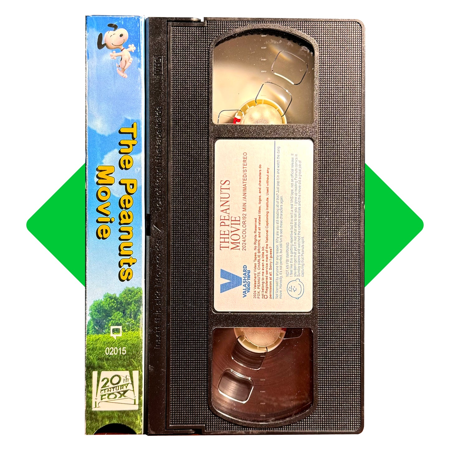 THE PEANUTS MOVIE VHS