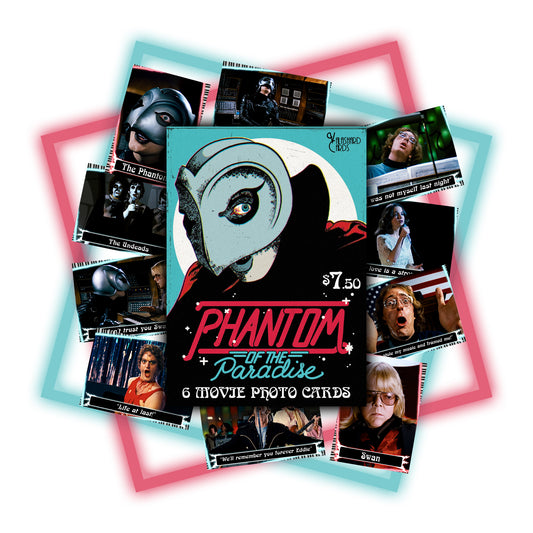 PHANTOM OF THE PARADISE TRADING CARDS
