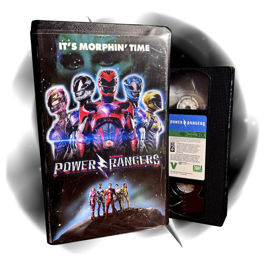 POWER RANGERS 2017 VHS