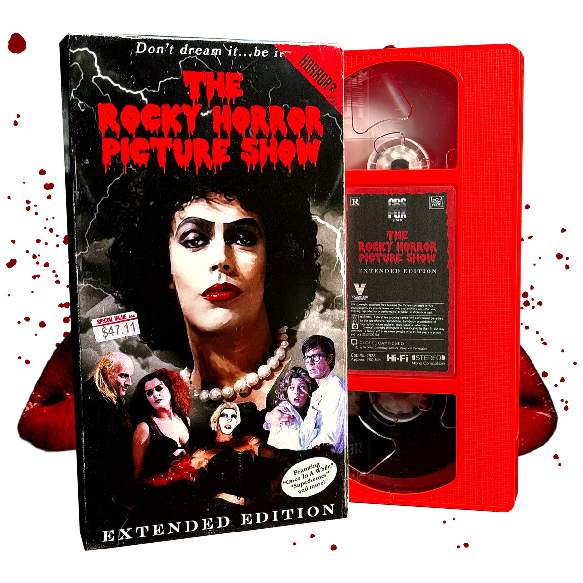 THE ROCKY HORROR PICTURE SHOW VHS