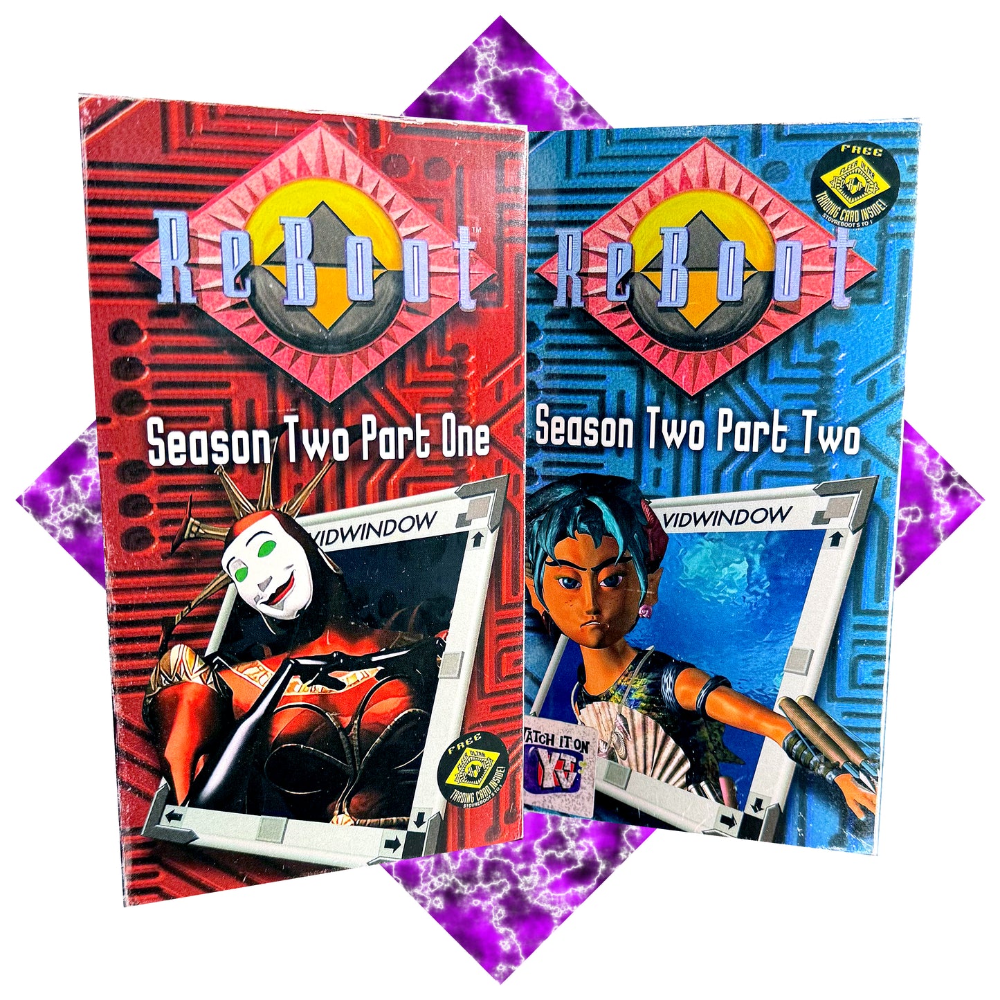 REBOOT SEASON 2 VHS SET