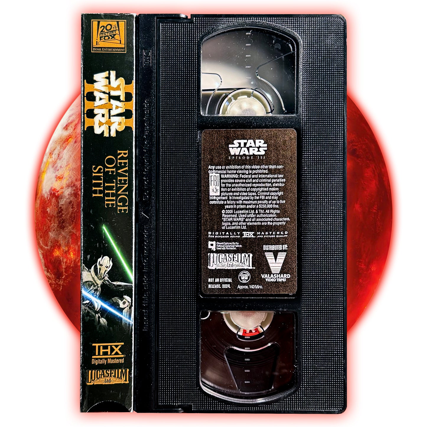 REVENGE OF THE SITH VHS