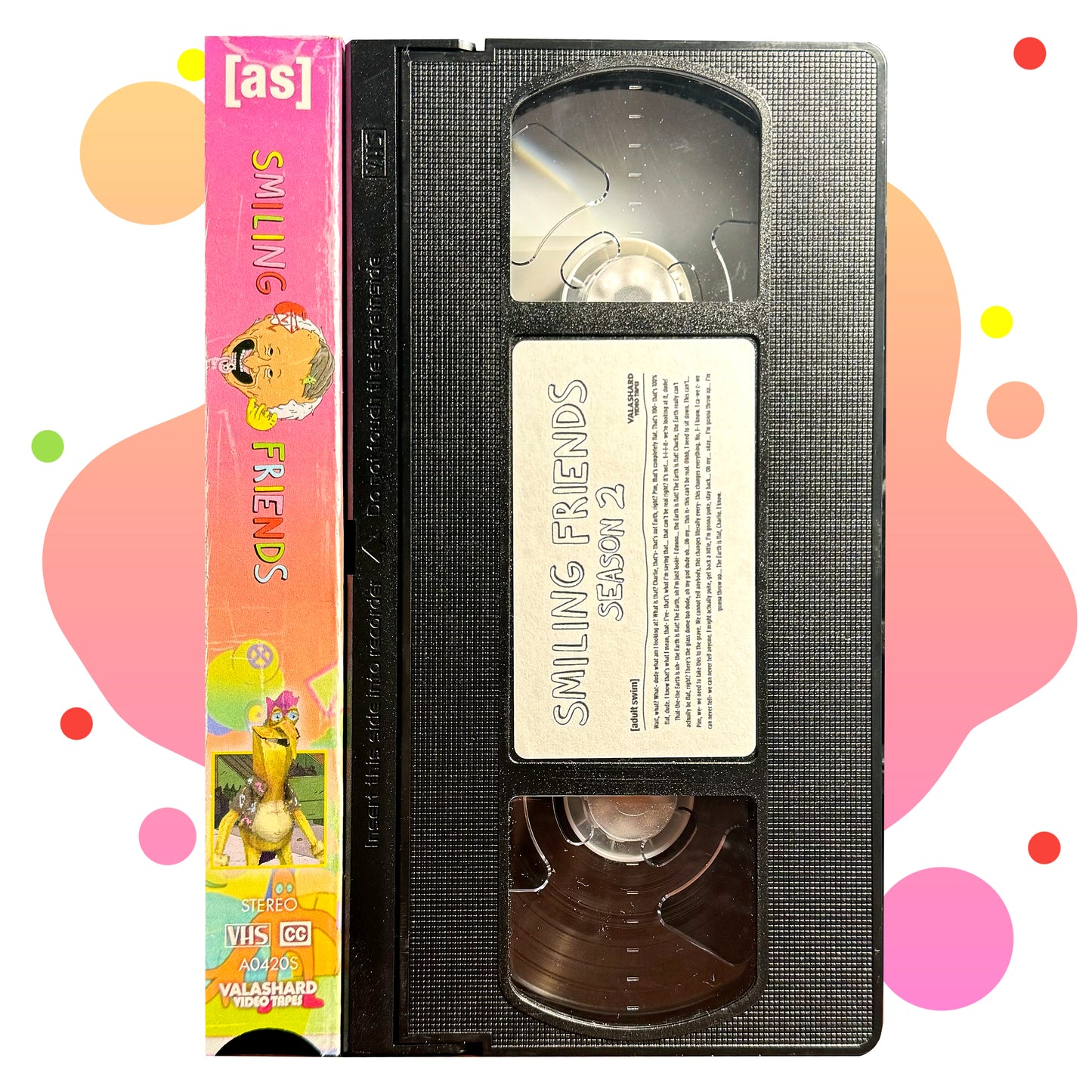 SMILING FRIENDS SEASON 2 VHS