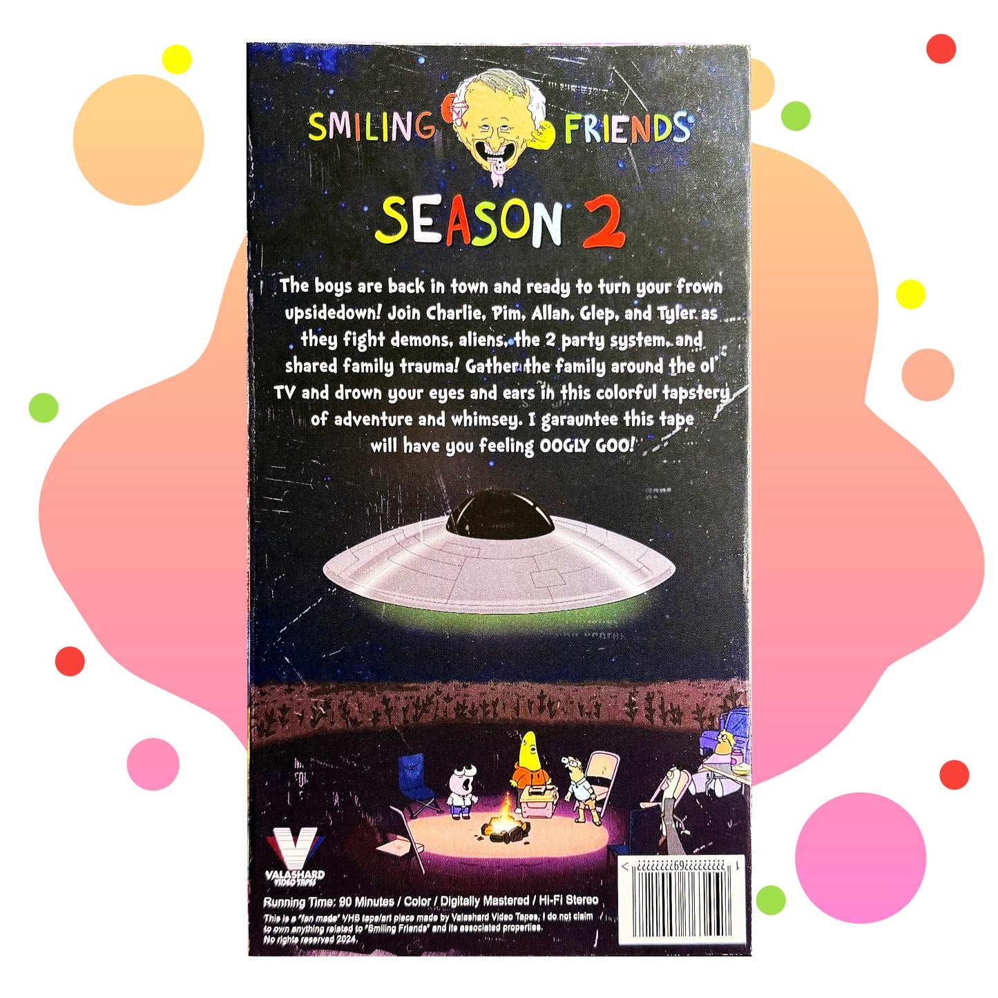 SMILING FRIENDS SEASON 2 VHS