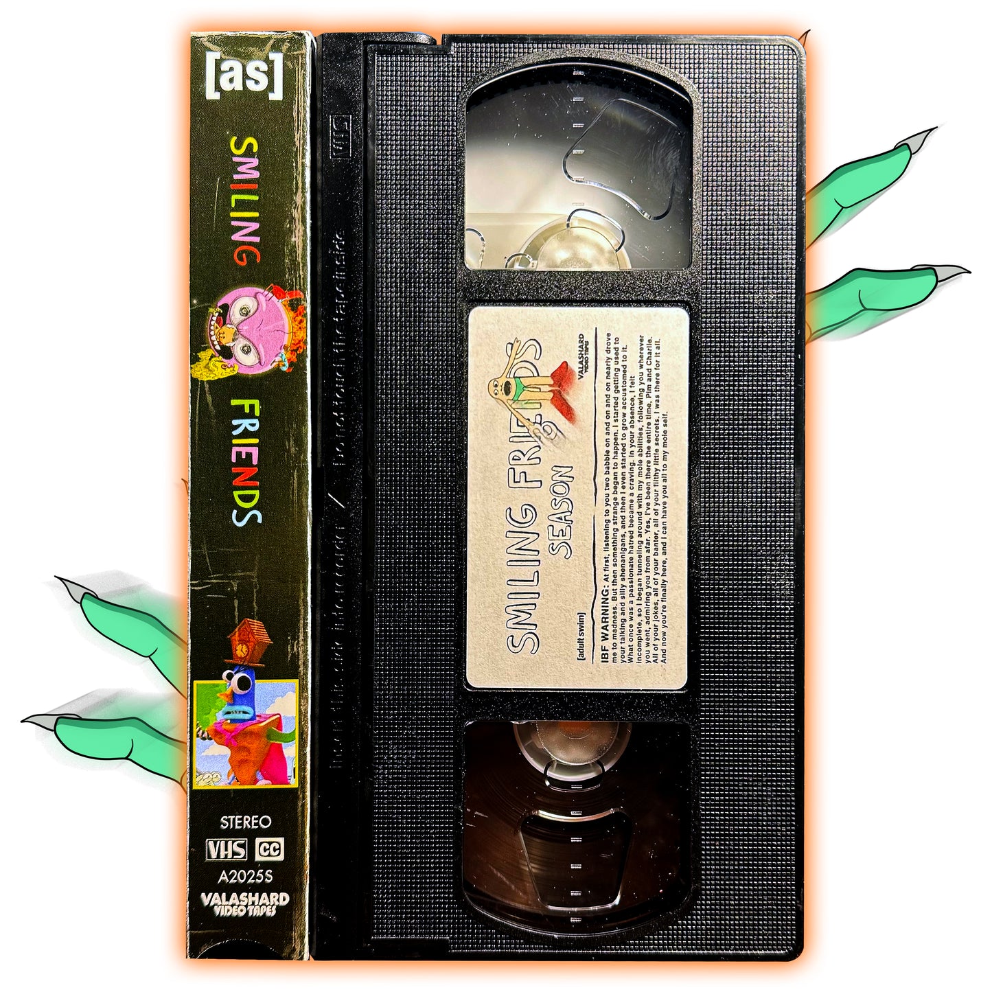 SMILING FRIENDS SEASON 3 VHS