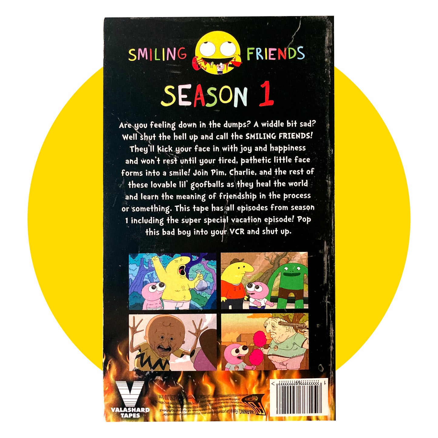 SMILING FRIENDS SEASON 1 VHS