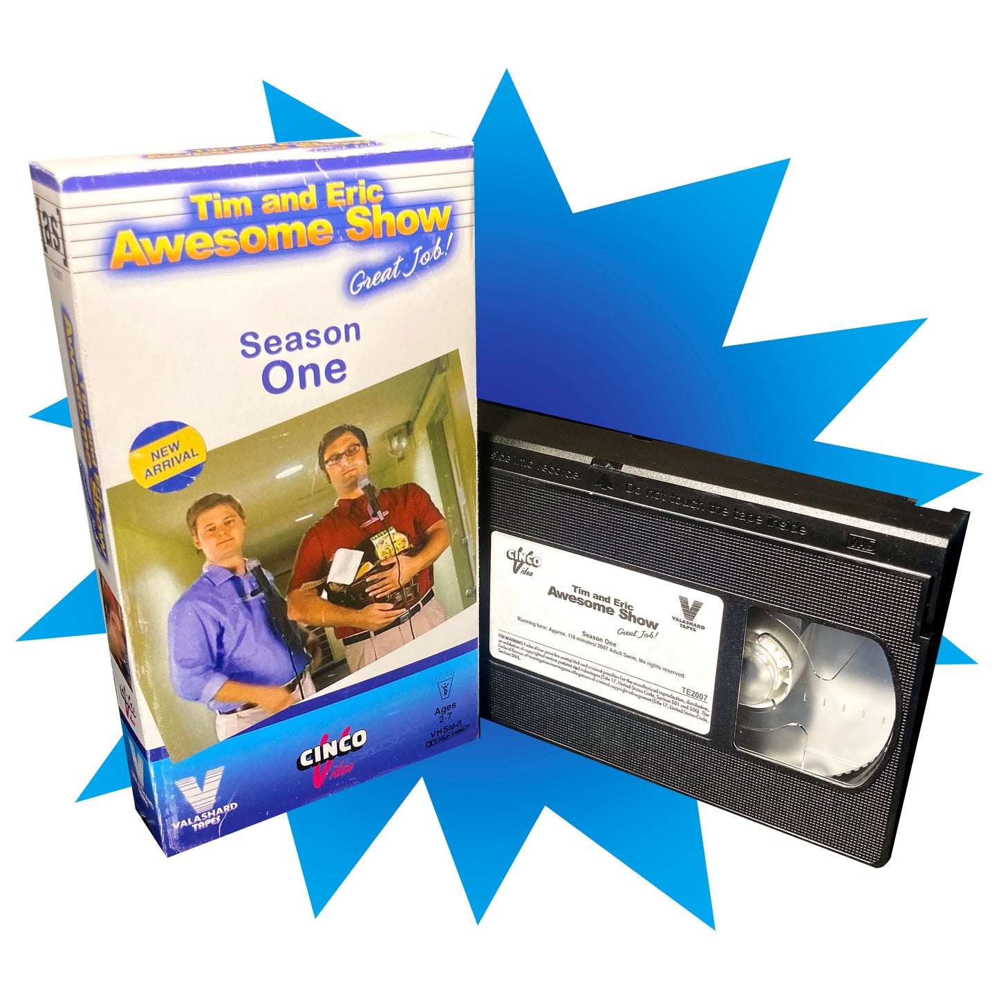 TIM AND ERIC AWESOME SHOW GREAT JOB! SEASON 1 VHS