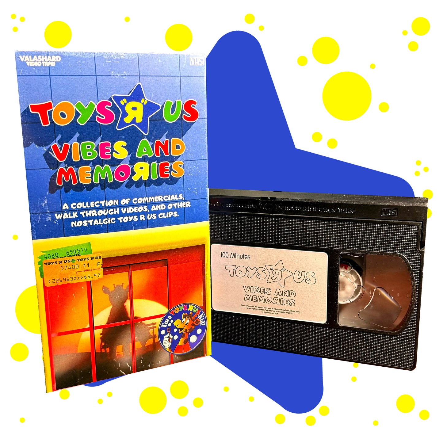 TOYS R US VIBES AND MEMORIES VHS