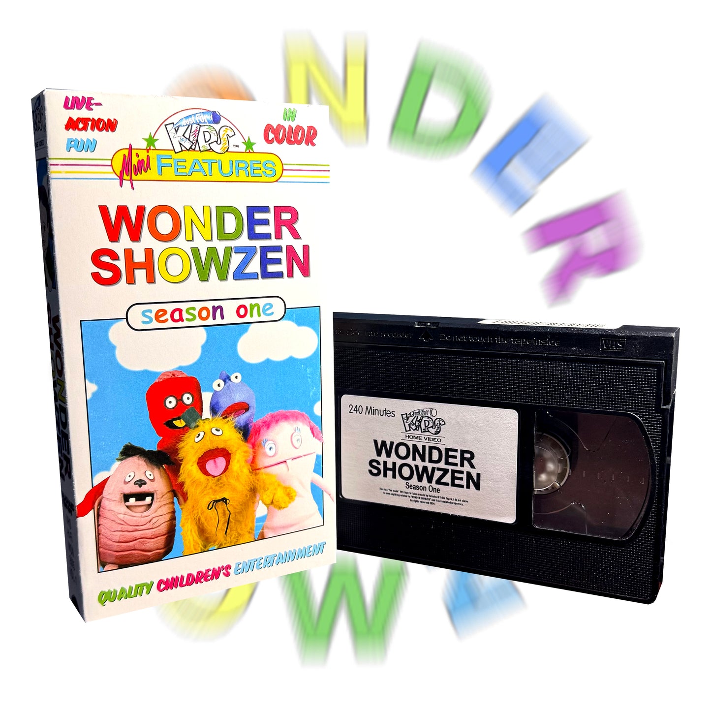 WONDER SHOWZEN SEASON 1 VHS