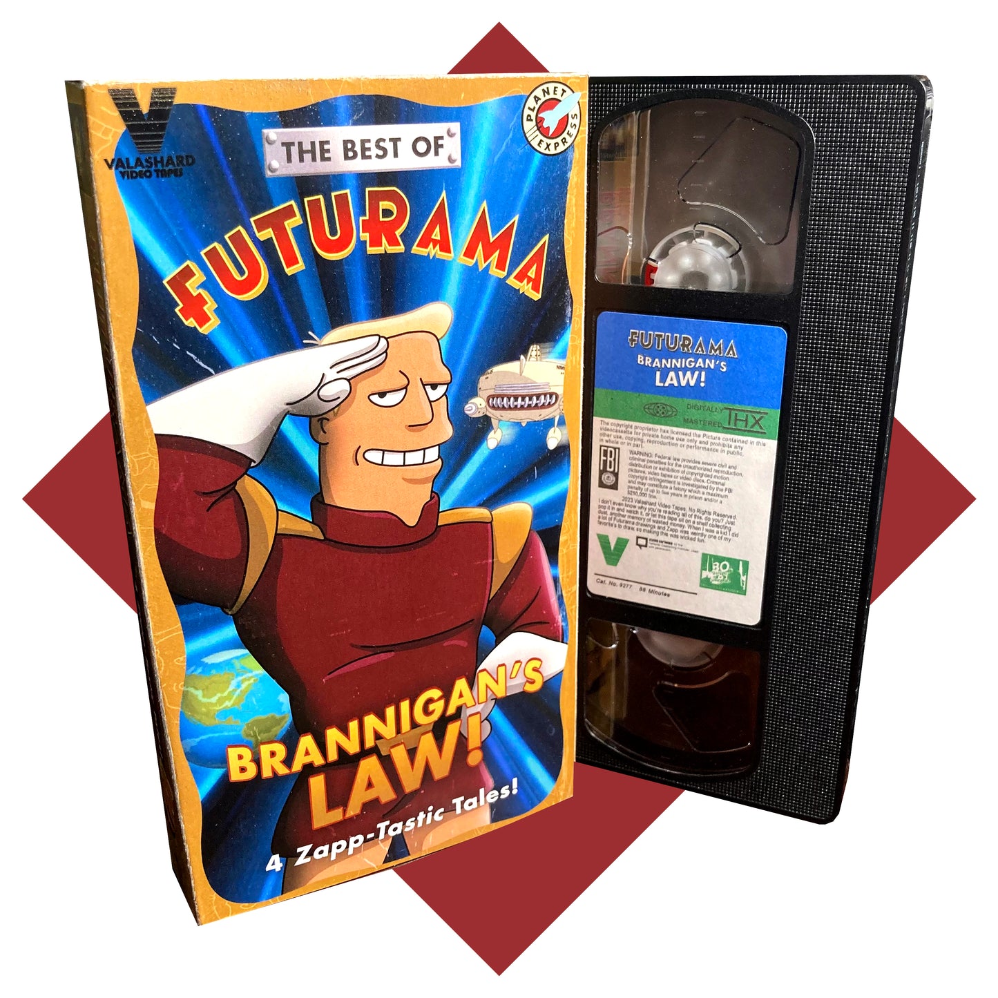 FUTURAMA ZAPP BRANNIGAN VHS